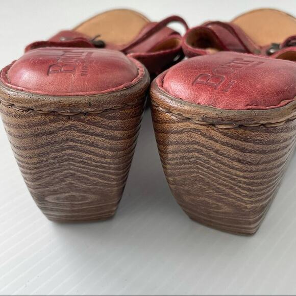 Born Smartie wedge sandals with studded detail size 12 - Picture 10 of 10